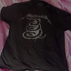 Metallica Black Album Art T-Shirt